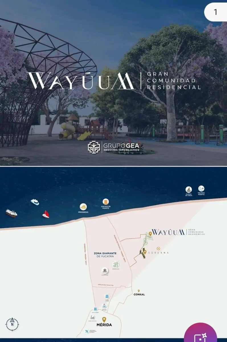 WAYÚUM GRAN COMUNIDAD RESIDENCIAL, Chicxulub Puerto — fotografía 1