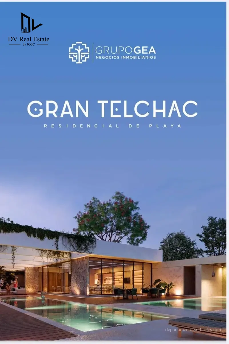 GRAN TELCHAC RESIDENCIAL DE PLAYA, TELCHAC PUERTO — fotografía 1