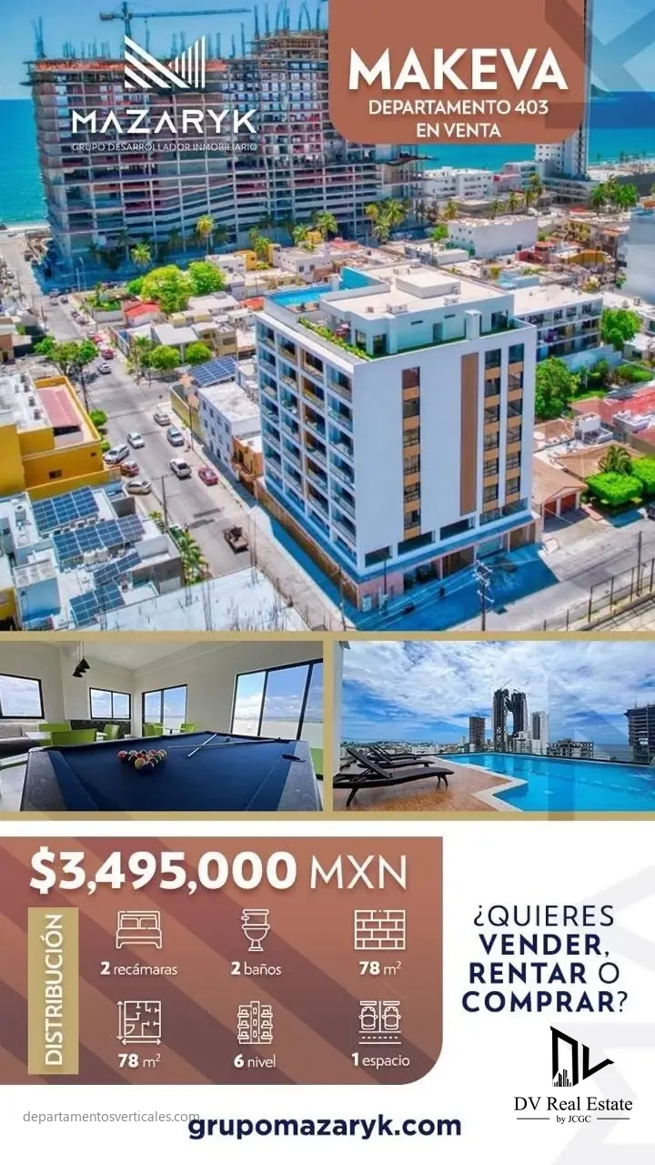 Departamento en Palos prietos , Mazatlán — fotografía 1