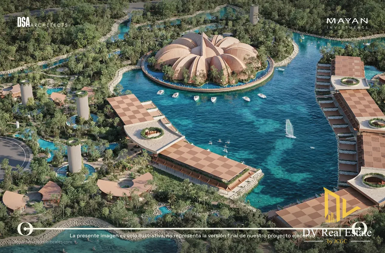 Departamento en Bosques de Cancún Puerto Morelos , Mpio. Benito Juárez Quintana Roo — fotografía 1